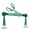 Grand Opening Kit-25" Ceremonial Scissors, Ribbon, Bows, Stanchions